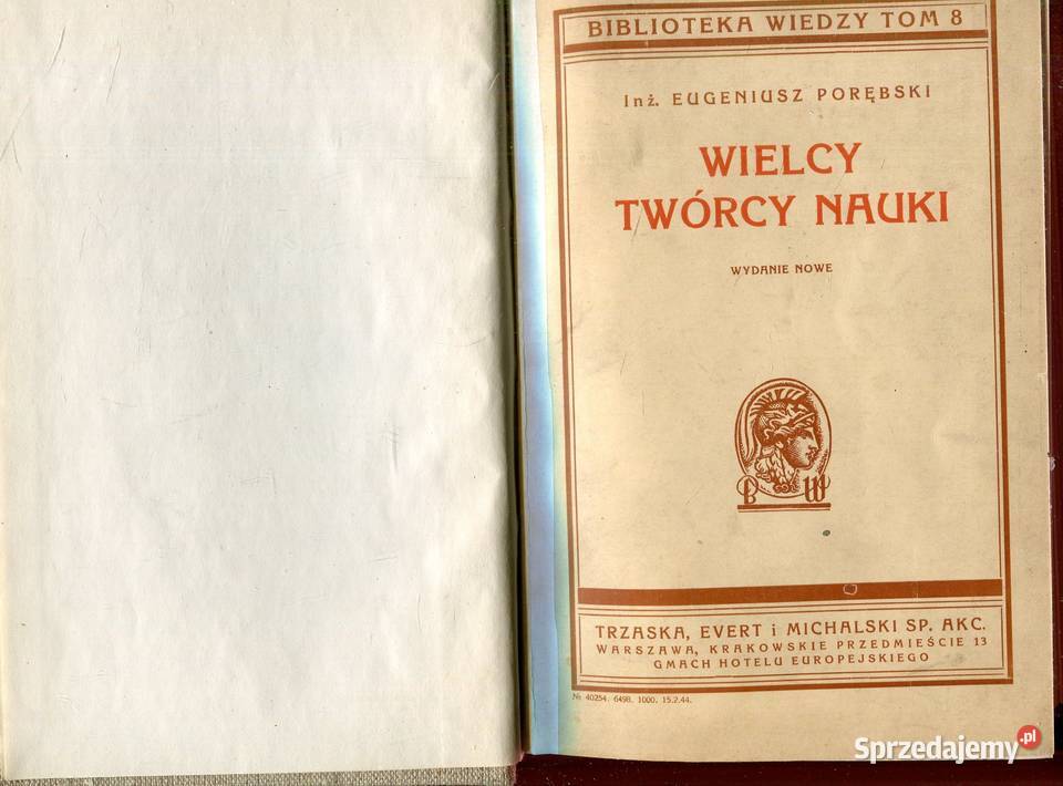 Wielcy twórcy nauki Eugeniusz Porębski Szczecin