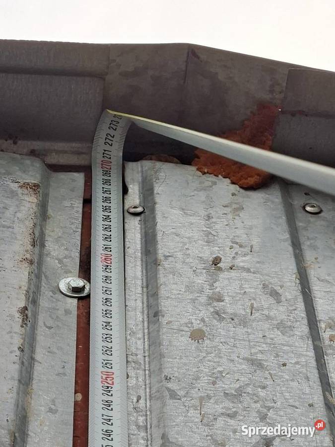 Garaż blaszany 8x6m 48m hala TRANSPORT Chełmno sprzedam