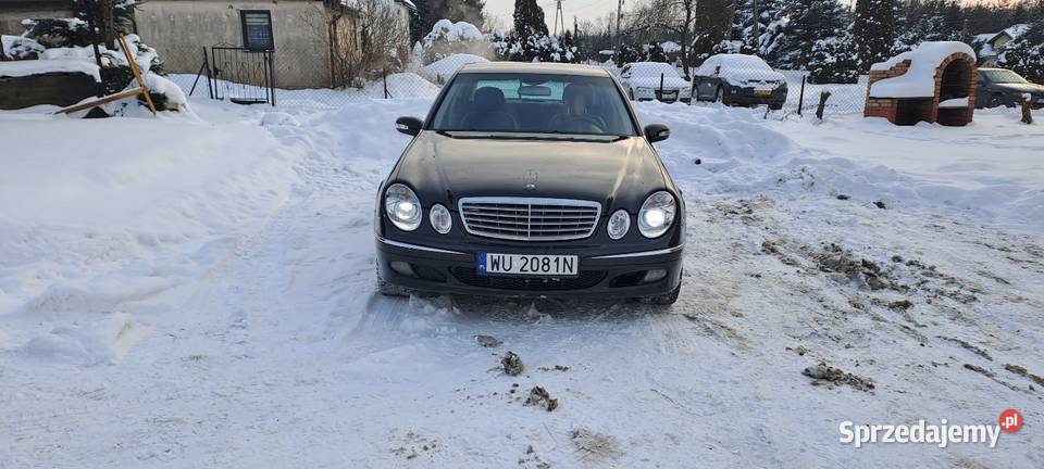 Mercedes w211 30 cdi czarny Krasnystaw