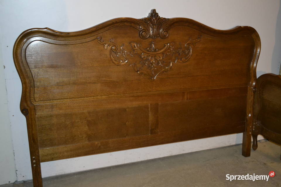 łóżko ludwikowskie 150 dąb śląskie Będzin