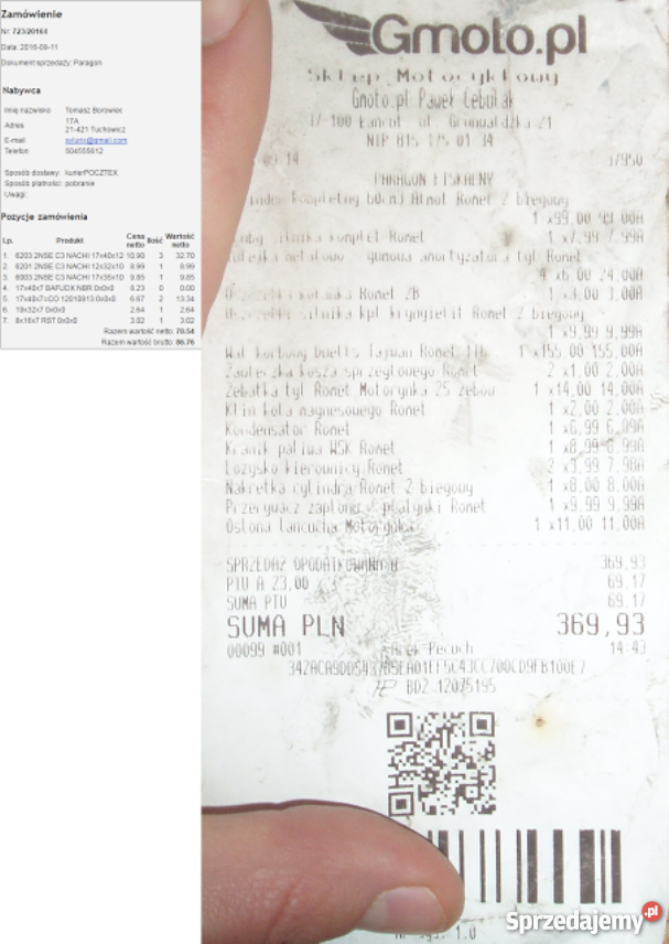 Motorynka Romet Pony M2 zarejestrowana Łuków