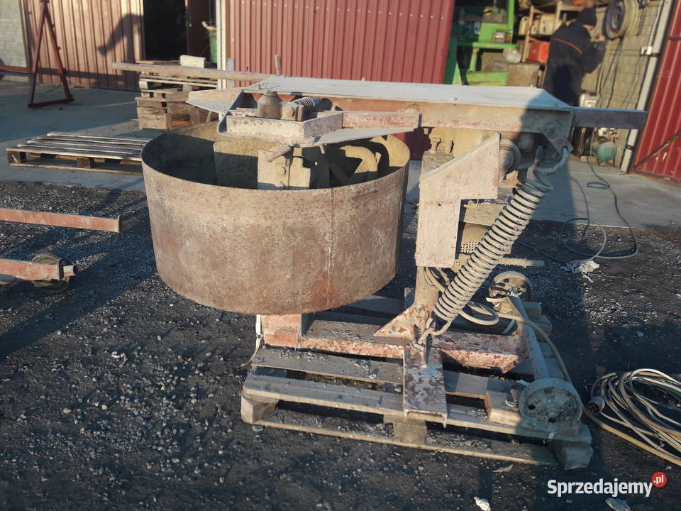 Profesjonalny niemiecki mieszalnik do zaprawy Biznes i Przemysł Dwikozy