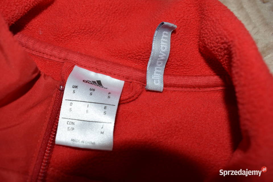 Czerwona Bluza Adidas Climawarm zachodniopomorskie