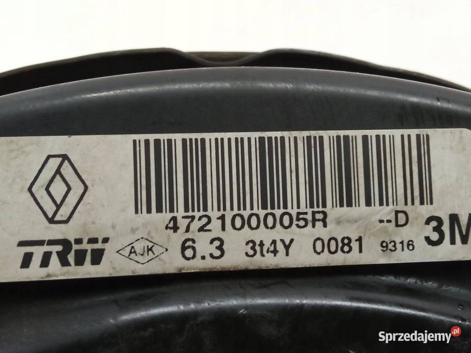 POMPA HAMULCOWA SERWO 472100005R Renault Scenic