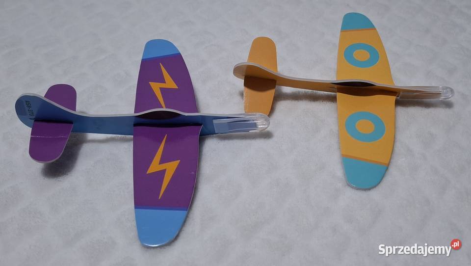 Piankowy lekki składany samolot do rzucania 135 śląskie Czeladź sprzedam