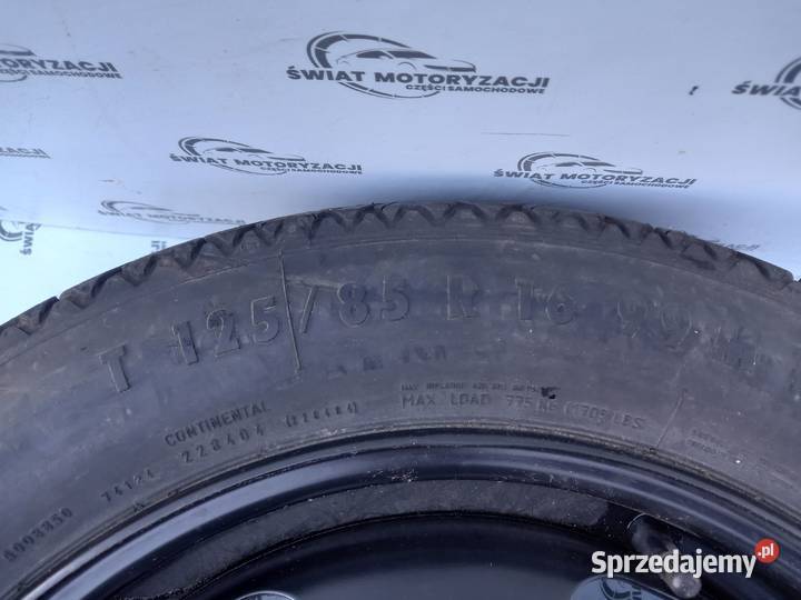CITROEN C3 C4 PICASSO 308 koło dojazdowe 1258516 świętokrzyskie Kielce