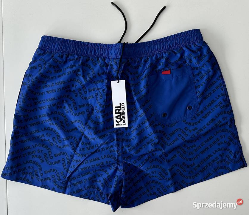 KARL LAGERFELD Spodenki kąpielowe rozmiar L Szczecin