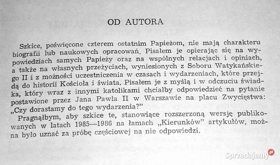 Papieże odnowy soborowej Zbigniew Czajkowski Chełm