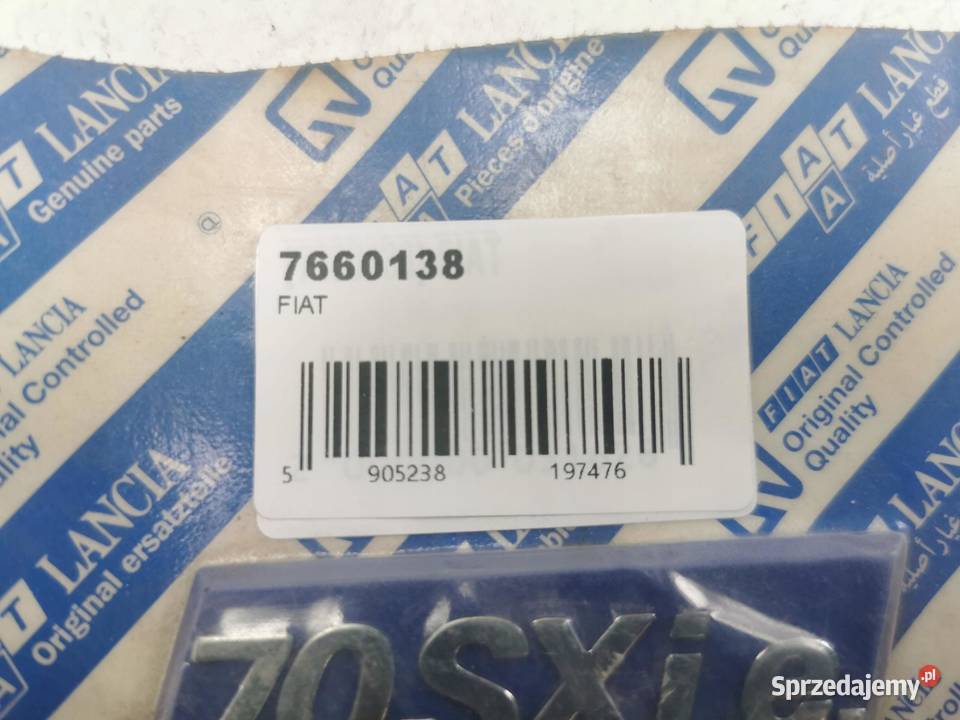 EMBLEMAT 70 SXIE FIAT UNO 1995 NOWY ORYGINALNY sprzedam