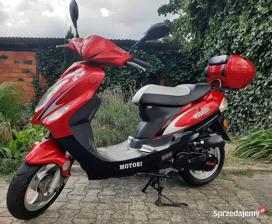nowy skuter Motobi Wilga III 50ccm 4t 2009r 1wł Rok produkcji 2009 Motoryzacja Tuczno