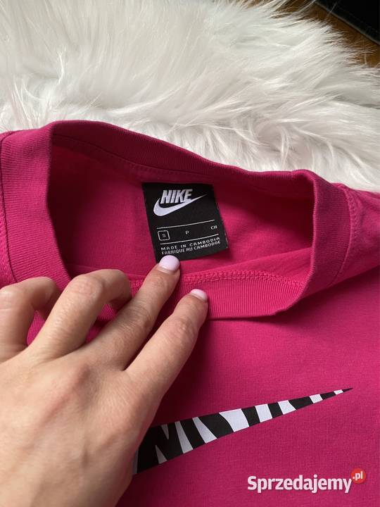 Bluza sportowa damska różowa Nike S Otwock
