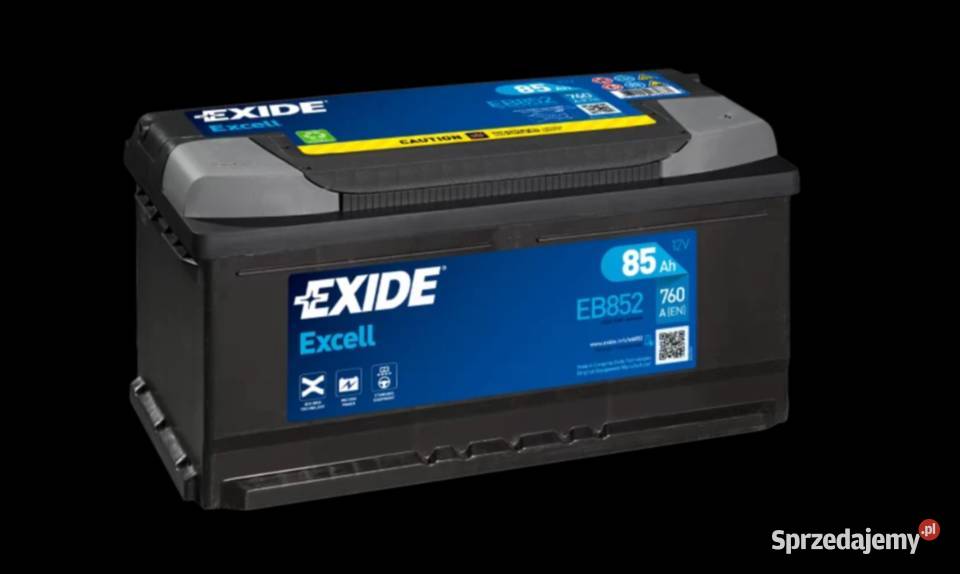 Akumulator Exide Excell 85Ah 760A EN PRAWY PLUS Elbląg