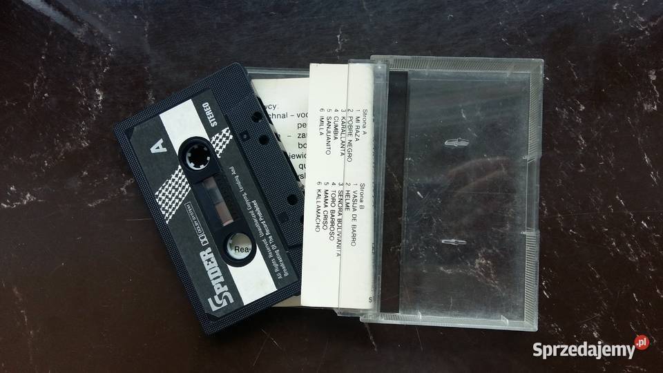 Kaseta magnetofonowa Varsovia Manta Karallanta podlaskie Siemiatycze sprzedam