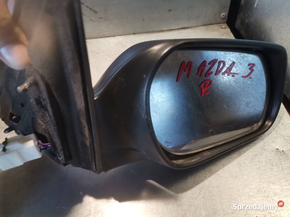 LUSTERKO PRAWE MAZDA 3 ELEKTRYCZNE Lusterka zewnętrzne Nowy Sącz sprzedam