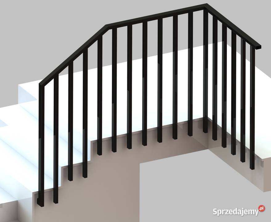 Barierka na wymiar balustrada metalowa spawana łódzkie Kutno