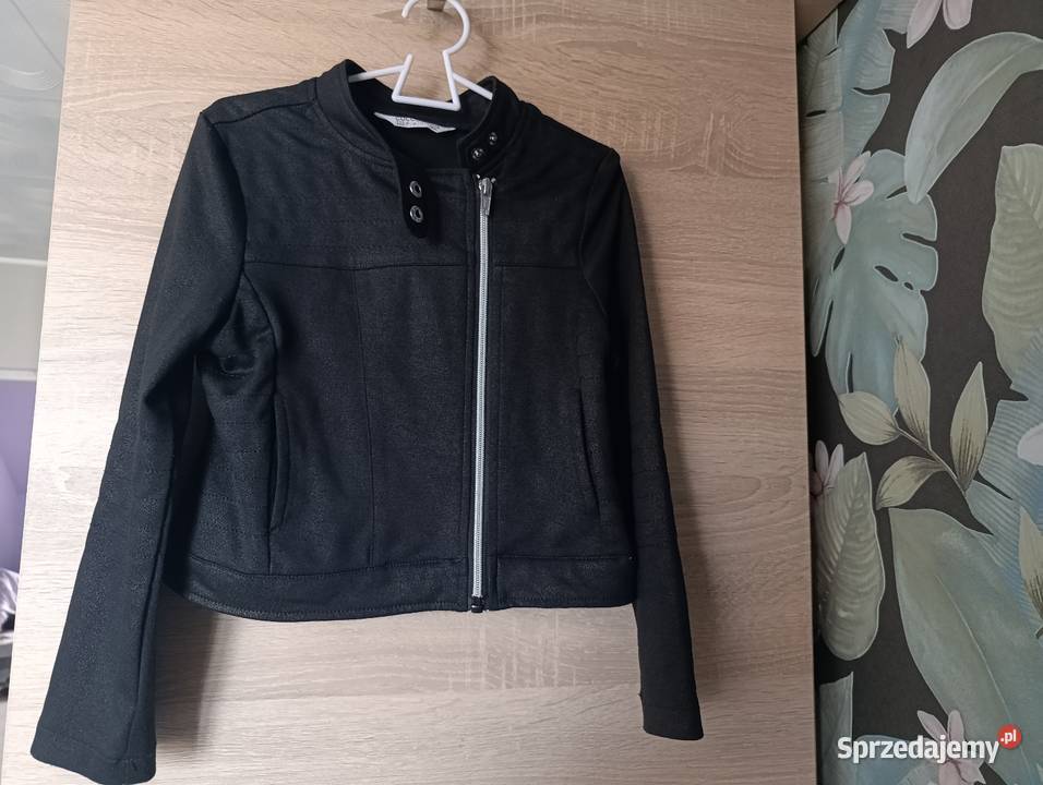 Krótka kurtka czarna Coccodrillo 122 Kwidzyn