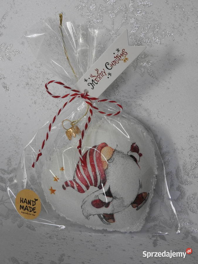 Bombka decoupage handmade prezent święta Pozostałe Bytom