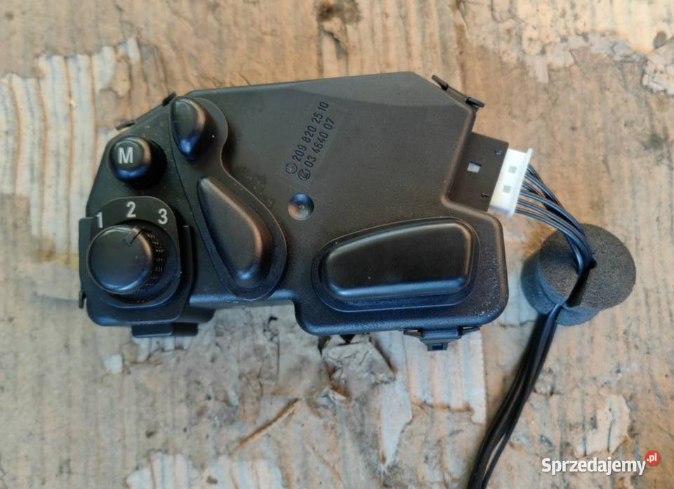 Panel sterowania fotela Mercedes CLK w209 lewy Żory