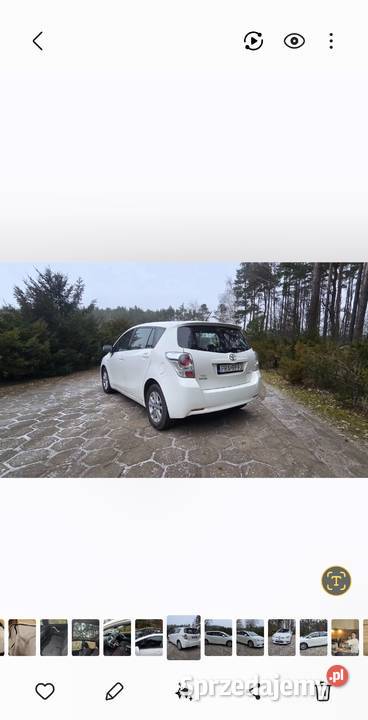 Toyota Verso 2011 20 D4D 7osobowa panoramiczny Rawicz