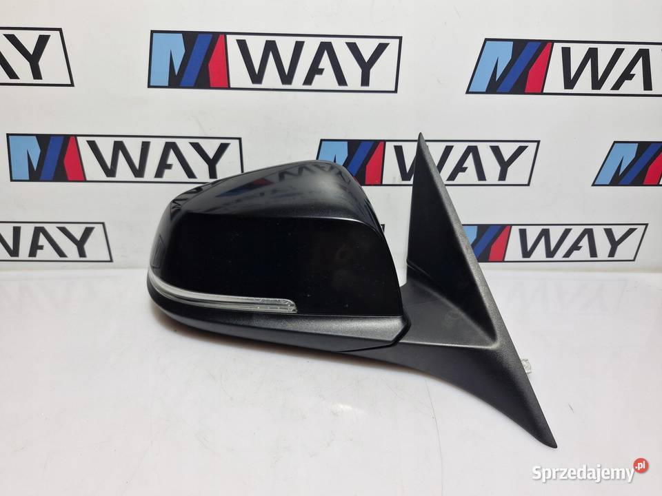 BMW 3 F30 F31 LUSTERKO ZEWNĘTRZNE PRAWE 6PIN