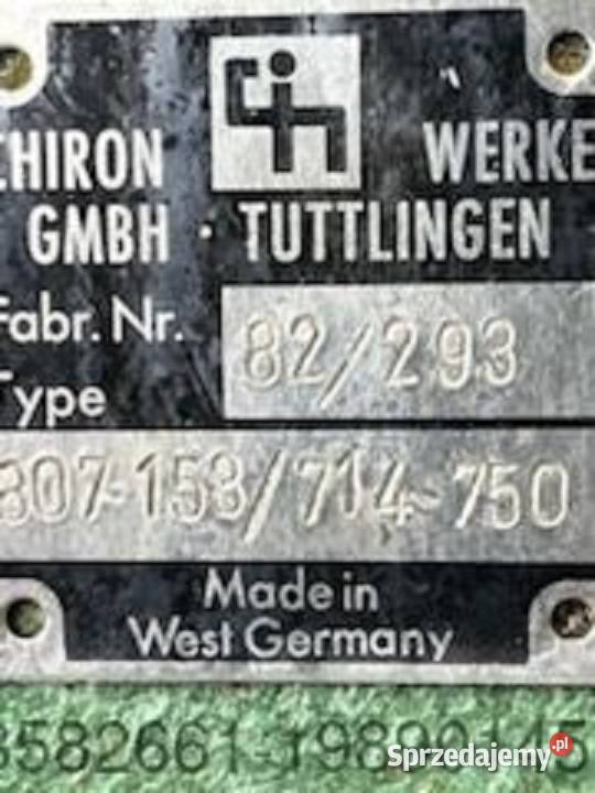 Przemysłowa nitownica orbitalna CHIRON Werke Radomsko