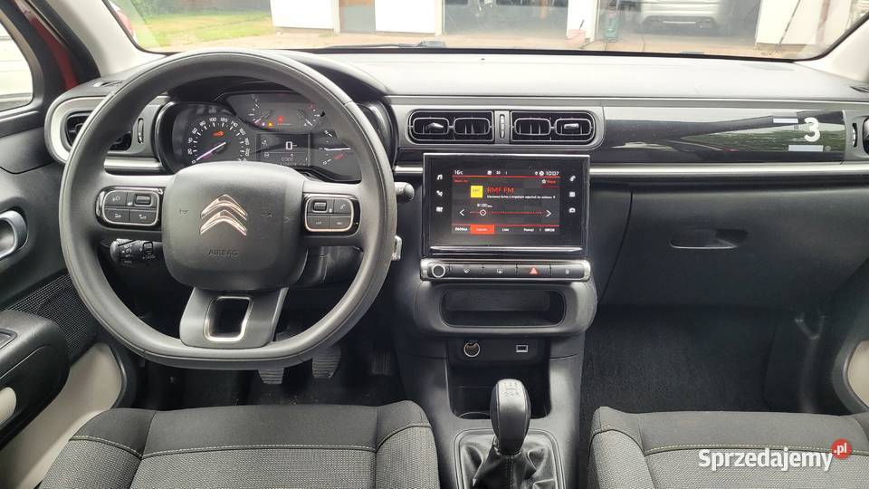 Citroen C3 2020r 1200 benzyna Warszawa sprzedam