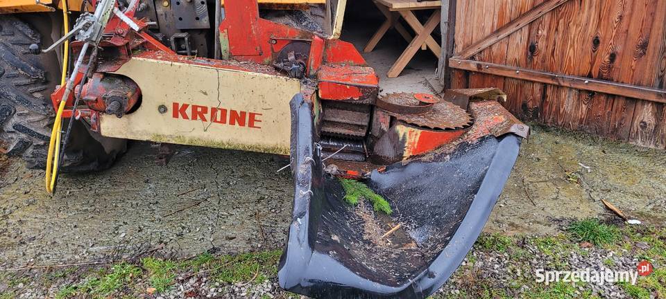 Sieczkarnia jednorzędowa do kukurydzy krone Przyczepiane Gorajec-Stara Wieś