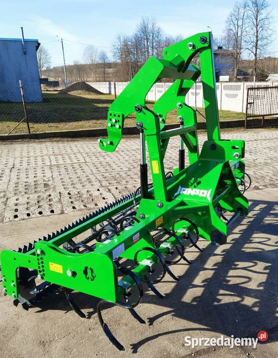 Agregat uprawowo siewny SKRZAT jeden wał Janpol śląskie