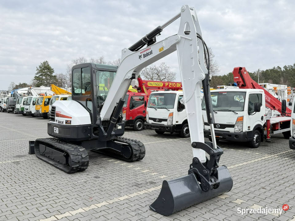 gąsienicowa Bobcat E50 EM 2013r Waga 5ton Super Widełki sprzedam