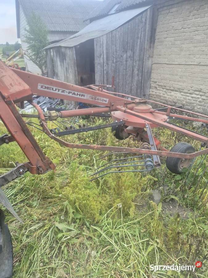 Zgrabiara deuz fahr ks85 uszkodzony