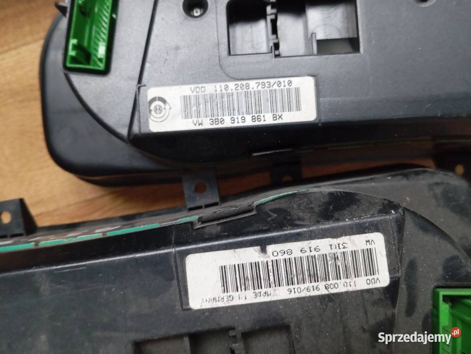 Zestaw 10 sztuk zegary licznik AUDI VW PASSAT B5 Wrocław