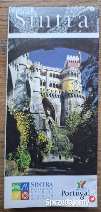 Sintra mapa turystyczna Portugal Kraków sprzedam