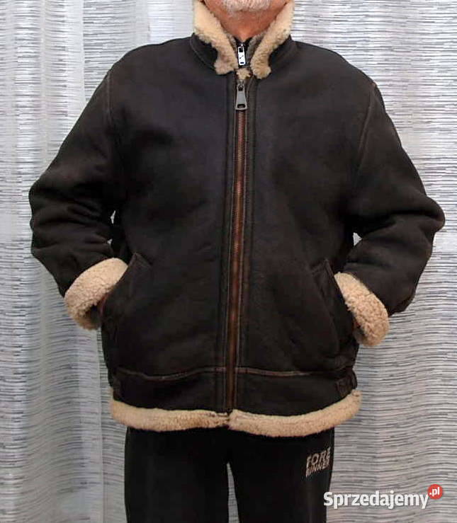 Pilotka Skórzana kurtka lotnicza z kożuchem 4850 Warszawa sprzedam