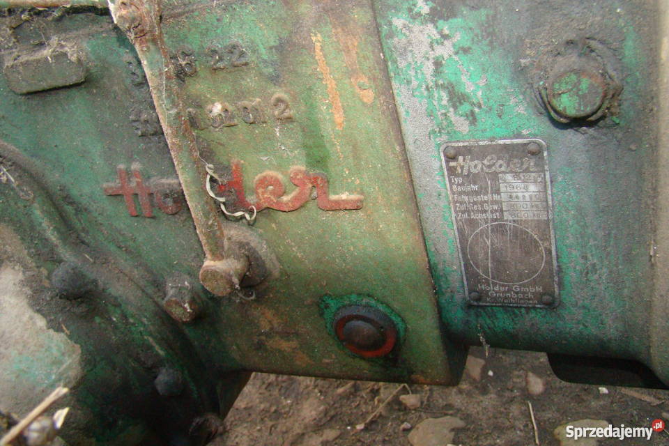 Ciągnik ogrodniczy Holder Starachowice