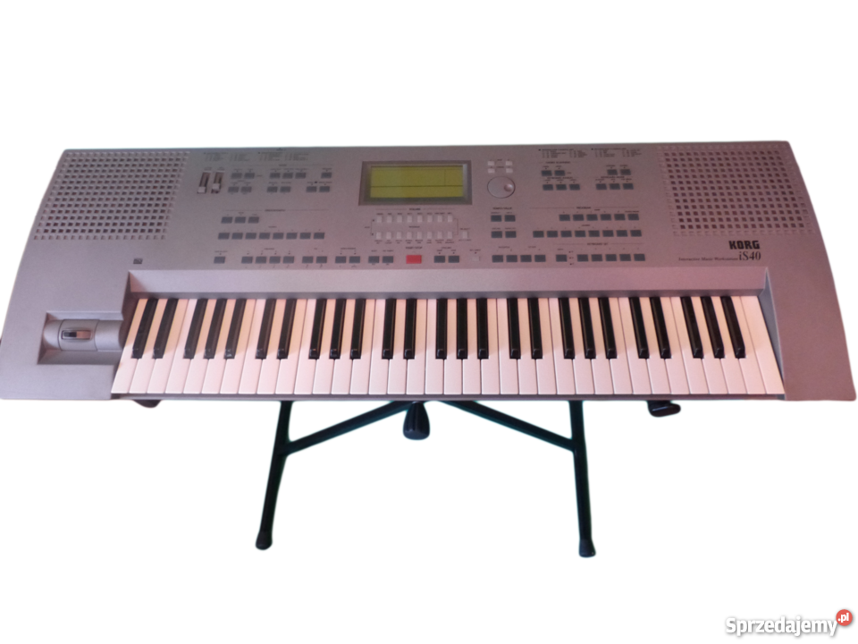Sprzedam keyboard KORG IS40 Interactive Music Instrumenty klawiszowe i MIDI Elbląg