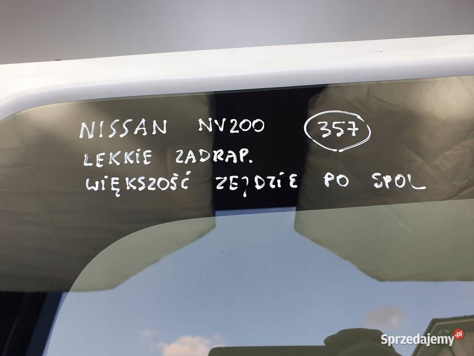 DRZWI LEWE BOCZNE Nissan NV200 NV 200 20092019 Chełm