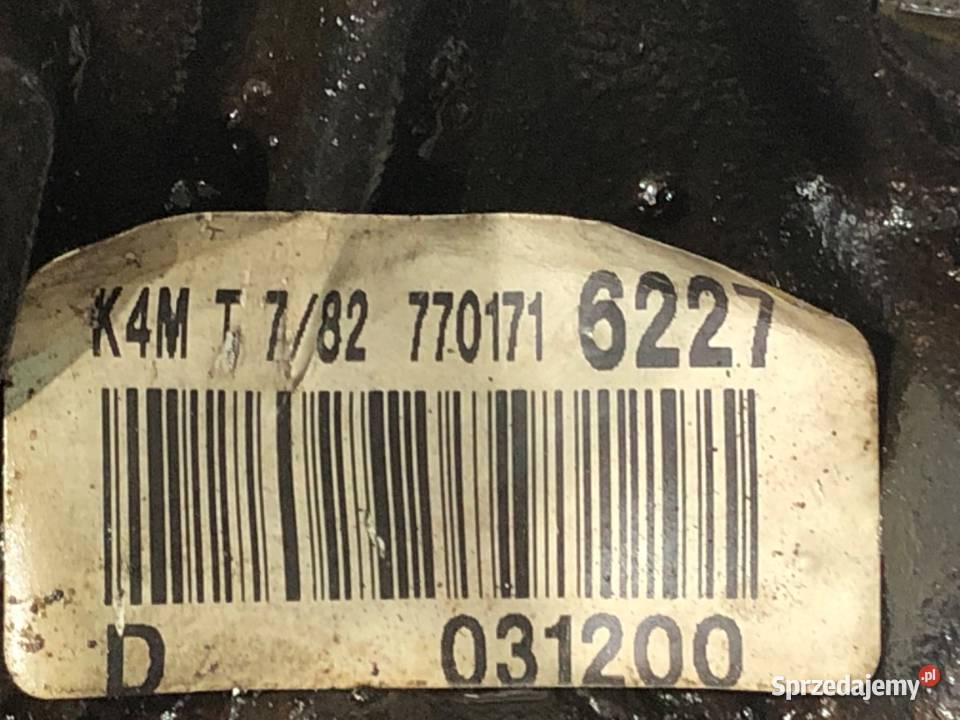 SILNIK RENAULT 16 113 K4MT782 0310 SCNIC II