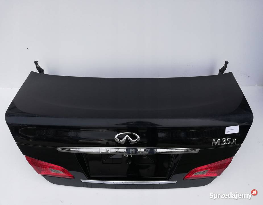 KLAPA TYLNA BAGAŻNIKA INFINITI M35X 20052010 USA osobowe Karoseria wielkopolskie Nowy Tomyśl