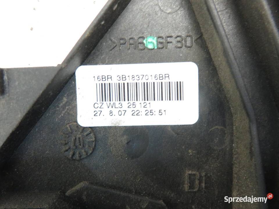 ZAMEK PRAWY PRZEDNI SKODA ROOMSTER 3B1837016BR