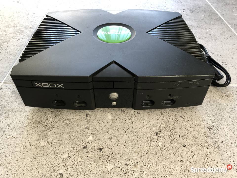 XBOX stara konsola do gier unikat microsoft X