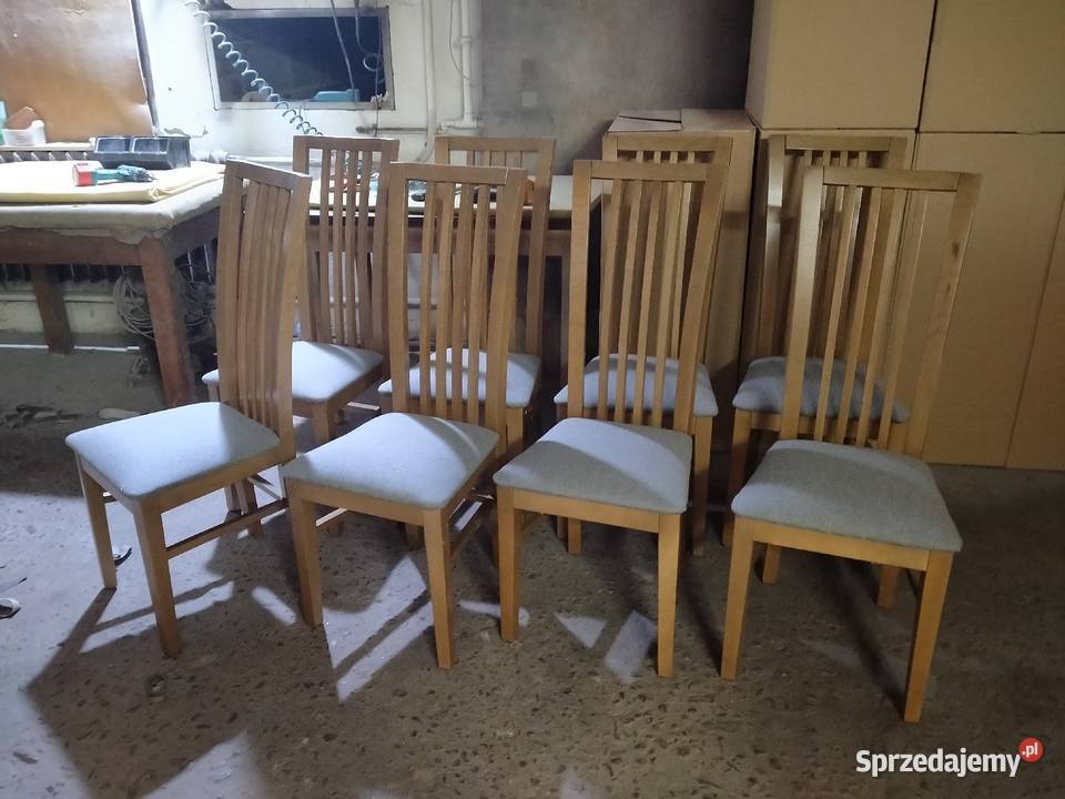 Nowe krzesła Krzesła