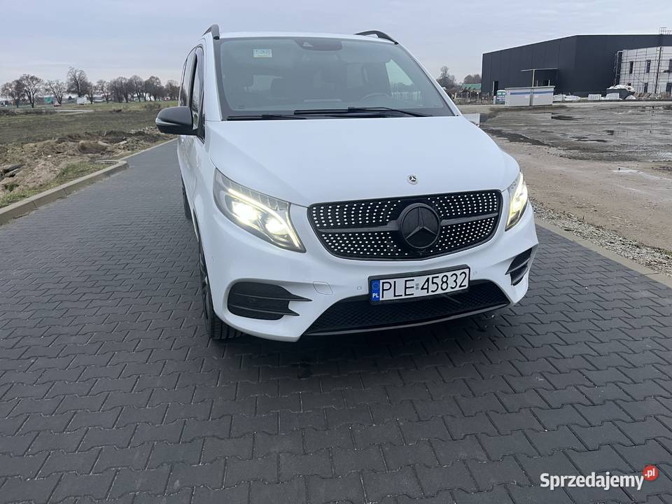 Mercedes Vklasa V300d amg airmatic 4x4 salon 240KM Leszno