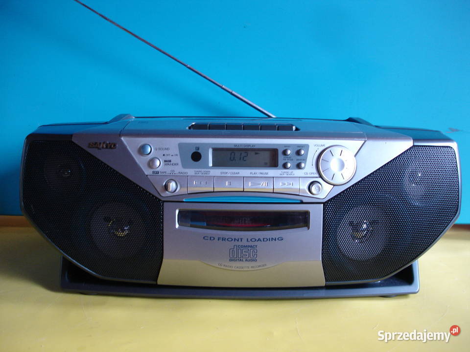 Radiomagnetofon z CD SANYO MCDZ330F lubuskie Zielona Góra