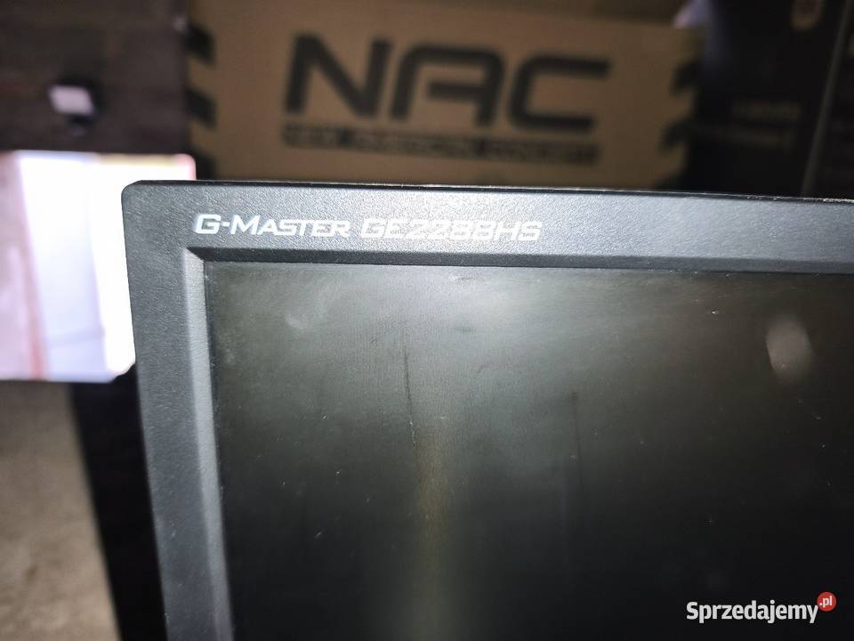 Monitor iiyama Ge2288hs 75hz regulowana wysokość Monitory i projektory Komputery i Akcesoria