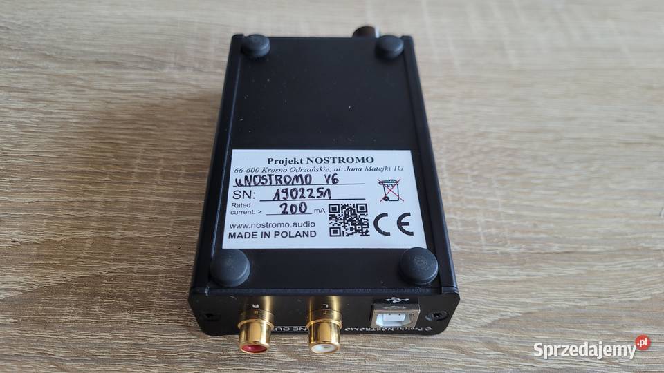 DAC uNostromo V6 wzmacniacz słuchawkowy Elektronika Łódź