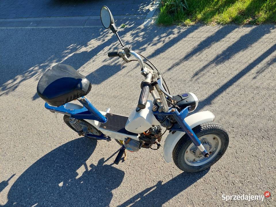 Benelli Motorella z lat 70 włoska motorynka Skrzynia biegów bezstopniowa Chylice-Pólko