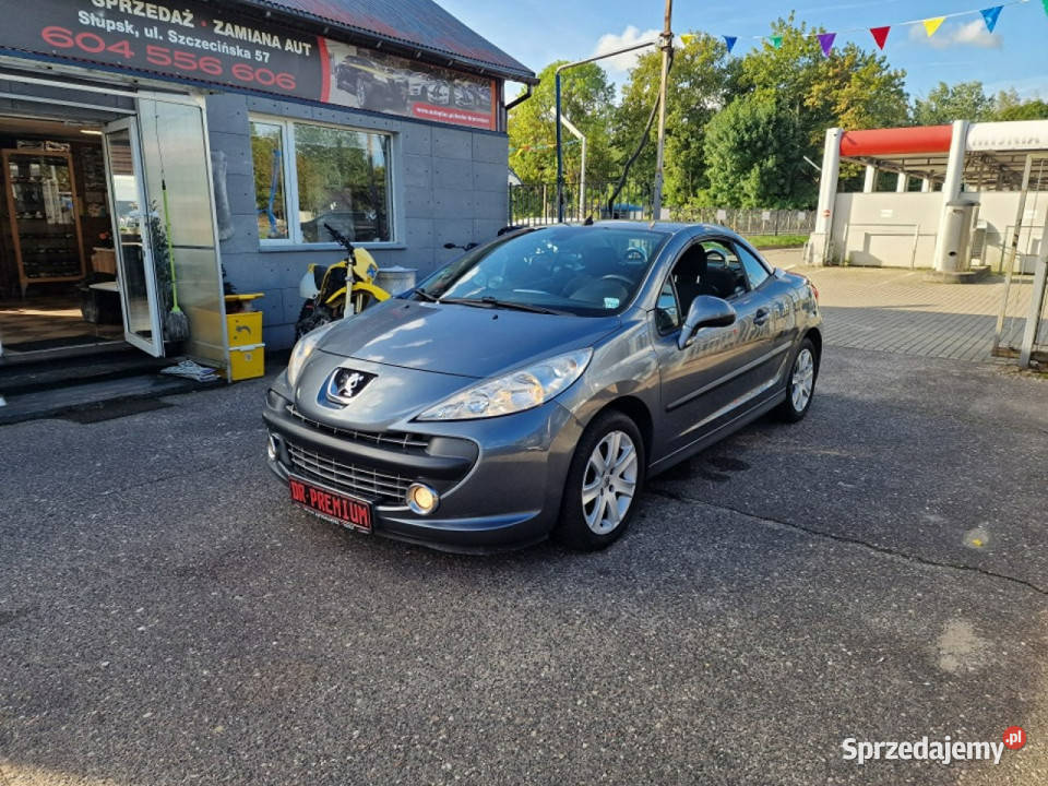 Peugeot 207 CC 16 Benzyna 120 Cabrio Klima isofix Słupsk