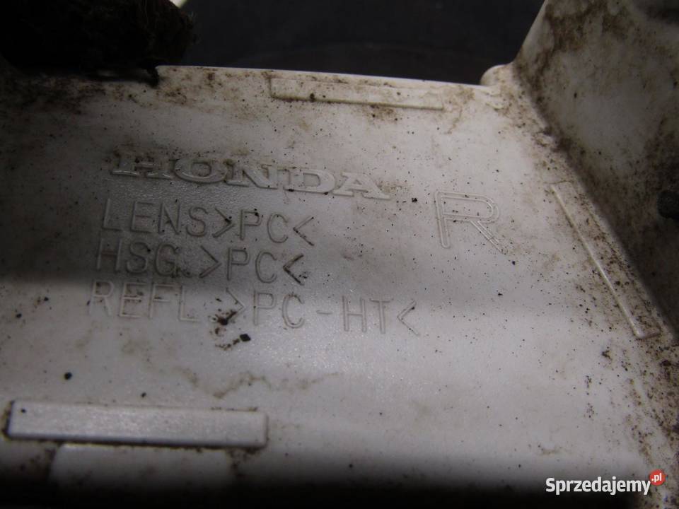 LAMPA PRZECIWMGIELNA PRAWY TYŁ HONDA CRV CRV IV osobowe