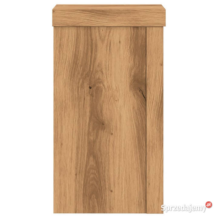 Podstawki pod doniczki 2 dąb artisan 10x10x18 sprzedam