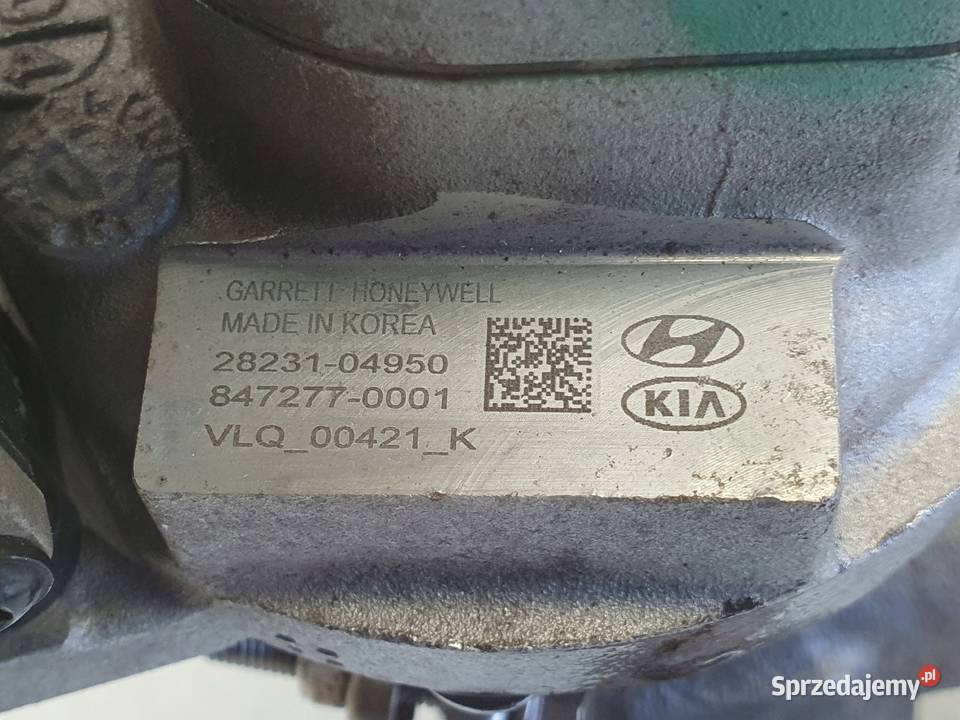 TURBOSPRĘŻARKA Hyundai Kona Kia Picanto III 10 osobowe Turbosprężarki Rudka